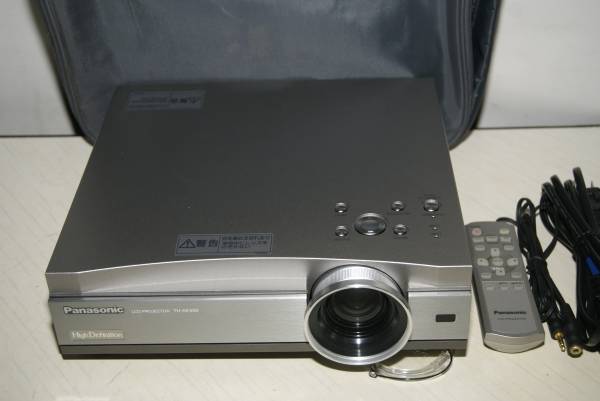 Panasonic ホームシアタープロジェクター TH-AE500 PANASONIC プロジェクターTH-AE500 シアターモデル HDMI可 良品 【公式