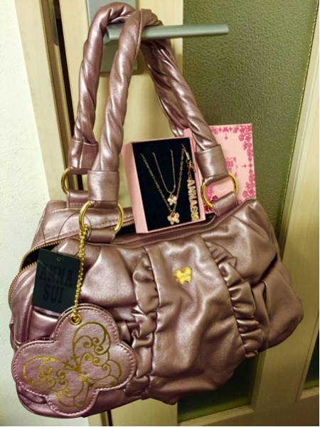 【美品タグ付き】ANNA SUIバック&ネックレス福袋☆アナスイ