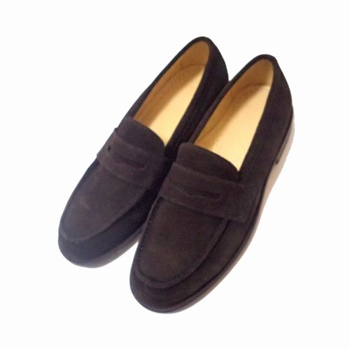 adam et rope アダムエロペ マイクロスエード ペニーローファー