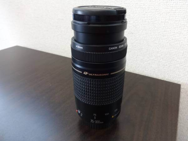 美品 キャノン EF 75-300mm 1:4-5.6 Ⅱ ULTRASONIC 激安