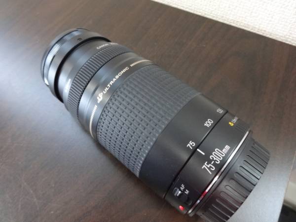 美品 キャノン EF 75-300mm 1:4-5.6 Ⅱ ULTRASONIC 激安