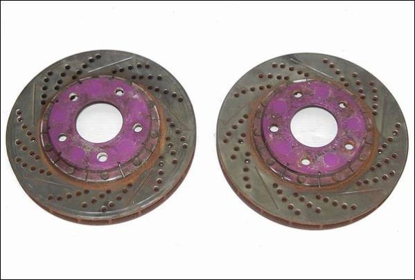 スカイライン(HCR32) 社外 2ピース スリット フロント ローター