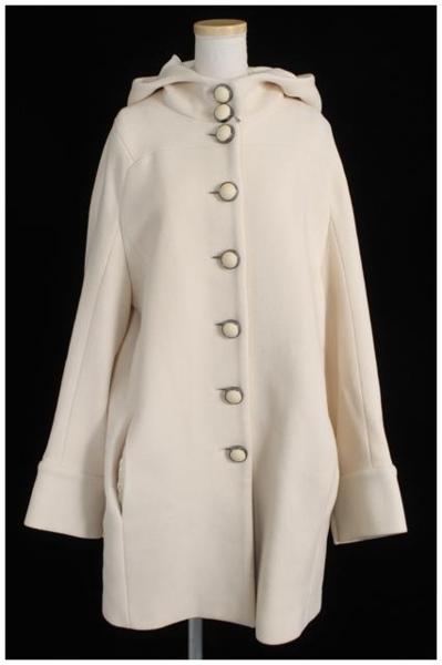 ポール&ジョー　ウール混ボタンデザインコート[LCTL46984]