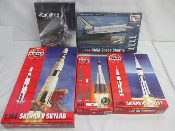 未開封エアフィックス1/144サターンIBアポロ7，Vスカイラブ[梱0.3