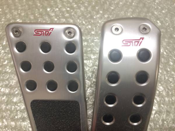 STI アルミ ペダル MT インプレッサ レガシィ GH BL BP SH EJ20