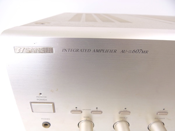 A*O様 ■ SANSUI プリメインアンプ AU-α607MR ジャンク ■ ○ SANSUI サンスイ プリメインアンプ AU-α607MR ジャンク品 消費税