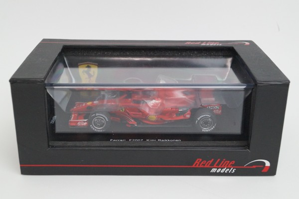 レッドライン 1/43 フェラーリ F2007 K.ライコネン 2007#6 レッド