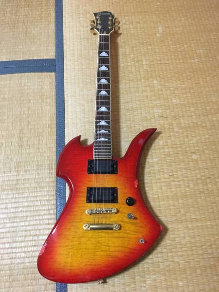 HIDEモデル X JAPAN Burny MG-105X チェリーサンバースト 即決 本体
