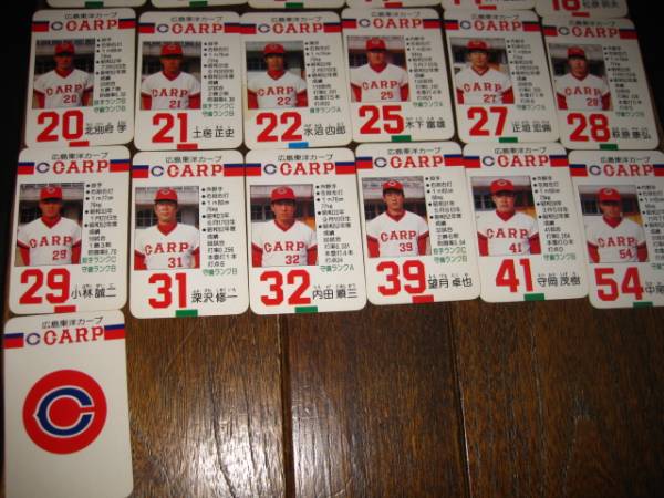 タカラプロ野球カードゲーム 50年代 広島 シングルカード 売買されたオークション情報 Yahooの商品情報をアーカイブ公開 オークファン Aucfan Com