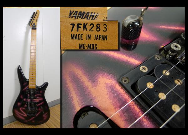 緑屋*亀□YAMAHA*エレキギター*MG-M2G*ネオン/B'Z*松本モデル*0 YAMAHA
