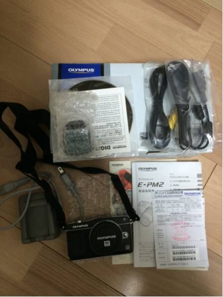 OLYMPUS Pen mini E-PM2 ボディ ブラック 美品