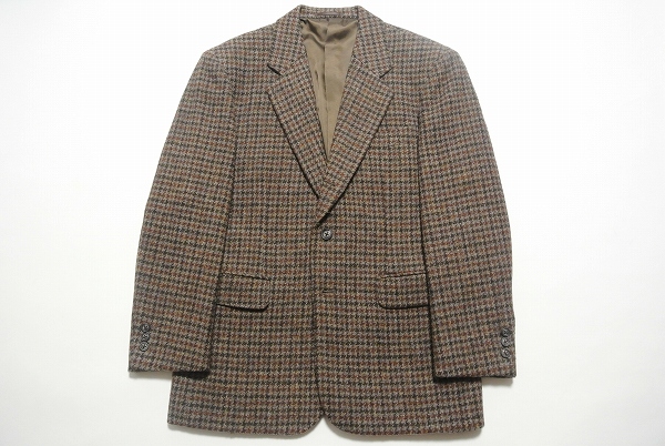 ハリスツイード ジャケット ブラウンの通販 メンズ Harris ハリス 