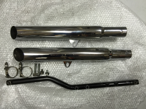 ハーレーソフテイル用モーターステージマフラー