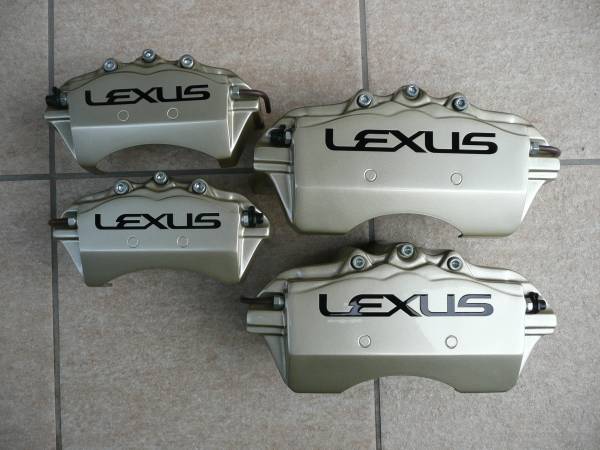 レクサスRX ブレーキキャリパーカバー(シャンパンゴールド)