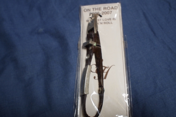 浜田省吾2006-2007ツアーブレスレット＆ストラップ未開封品_1