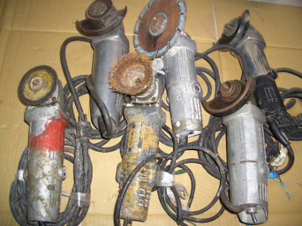 F-29　TOSHIBA/日立　ディスックグラインダーなど　6個まとめて