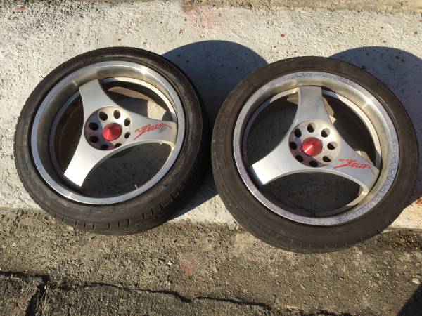 TRY FORCE ZELDA タイヤ付 2本セット 送料着払い