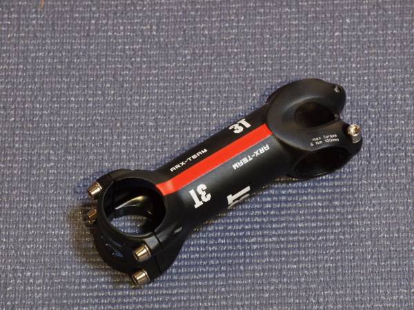 3T ARX-TEAM 100mm －17° ほとんど無傷の美品 100mm～ ステム 【公式