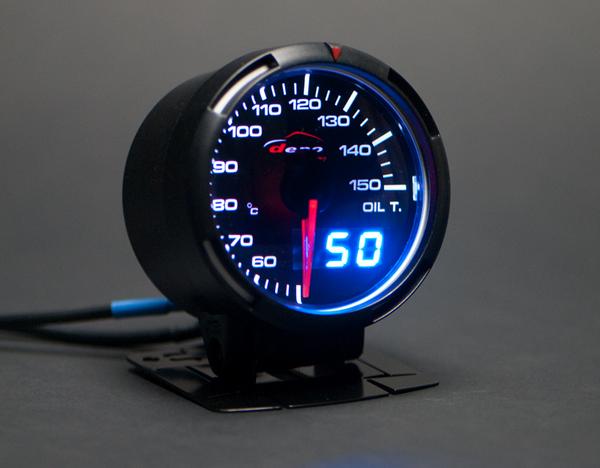 デポレーシング　DUAL　WA油温計60Φ　　新製品