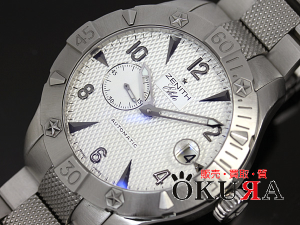 1円～ZENITHデファイクラシック【03.0516.680】エリート★参72万
