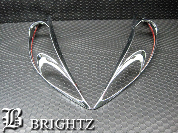 ジューク YF15 クロームメッキ フロントウィンカーリング リム