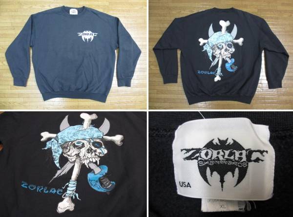 ZORLAC ゾーラック 中古 XL pushead thrasher powell buttstain 【公式