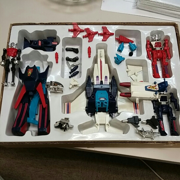 ジャイアント アクロイヤー デラックスセット ミクロマン