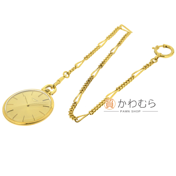 LONGINES 1円～ ロンジン 手巻き 懐中時計 ゴールドメッキ LONGINES