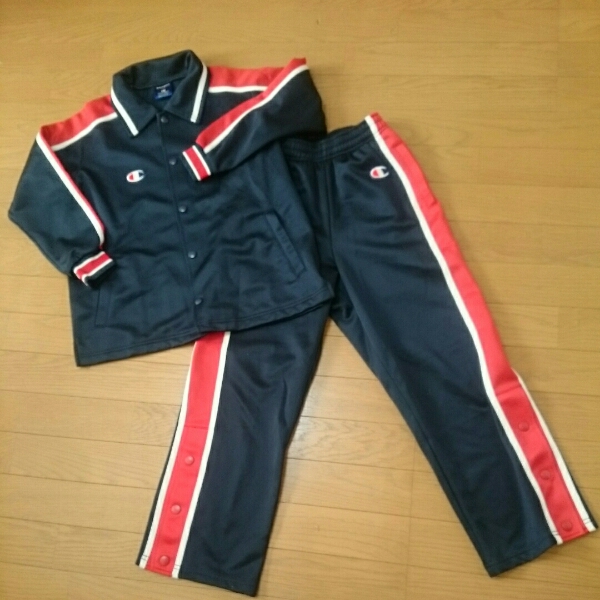 ★美品 140㎝バスケ上下ジャージチャンピオンゴールドウィン★