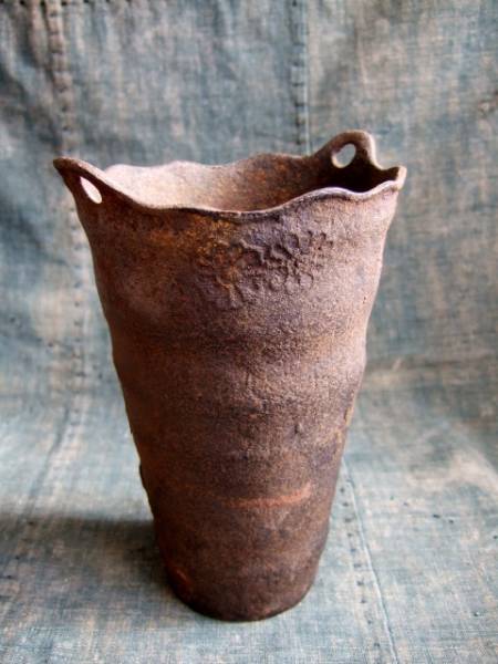 花器 鉄 花器・花瓶,陶器,京焼⁄清水焼 花瓶の通販 craft giraffes 鉄の