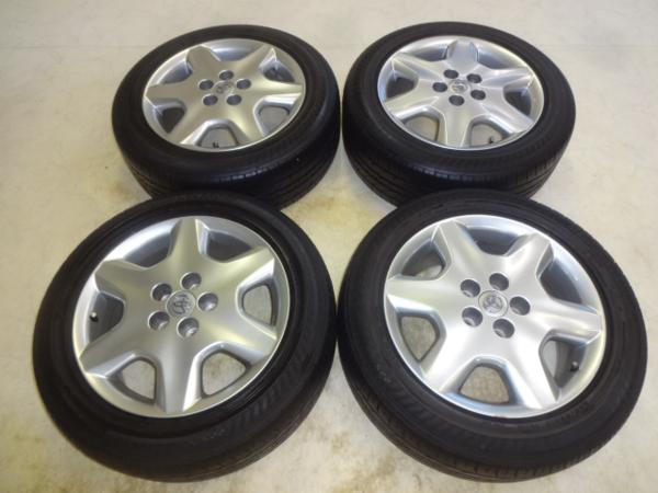 トヨタ30セルシオ純正 7.5J-17 pcd114.3/5H タイヤ付き4本セット 5穴