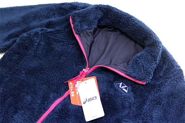 ★asics 保温 リバーシブルジャケット [CFT103-51-M]二