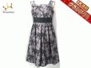 フラジール ワンピース 36 レディース 美品 黒×ベージュ
