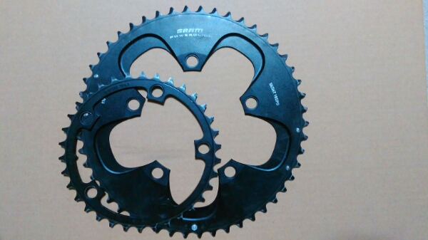 SRAM RED POWER GRIDE スラム レッド チェーンリング 50/34 クランク