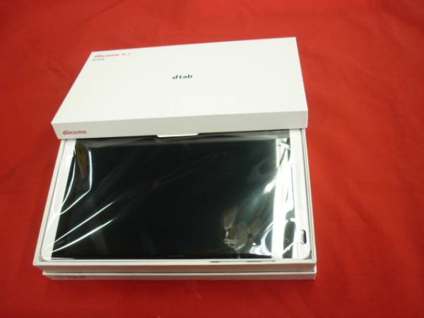 ★☆docomo d-01G シルバー dtab 新品 タブレット ⑦☆★