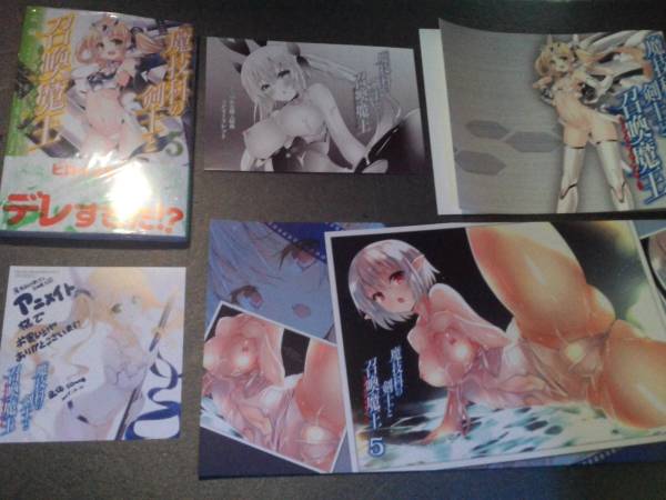 1月★魔技科の剣士と召喚魔王 コミック5巻+4店舗特典/孟倫SDwing