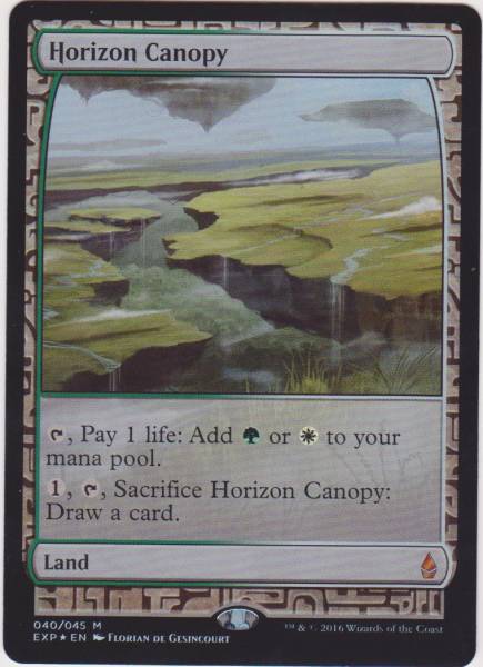 地平線の梢/Horizon Canopy FUT英語foil ☆MTG 地平線の梢 Horizon Canopy FOIL 地平線の梢 foil （FUT） JPN