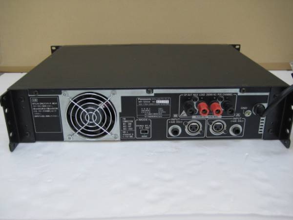 パワーアンプ Panasonic RAMSA WP-1200A 中古 2026年最新Yahoo
