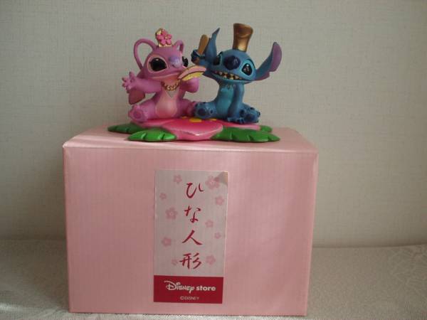 スティッチ エンジェル ひな人形 ディズニーストア フィギュア