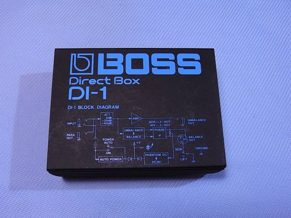 DI-1 Direct Box Boss BOSS - – | com: Instruments Musical : (DI-1