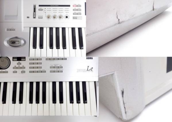 181 KORG/コルグ TRITON Le61 61鍵 ケース付 ジャンク 181KORG/コルグ
