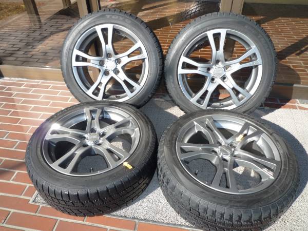 OZーイタリヤ製ホイル、7.5J/17///205/55R17スタッドレス