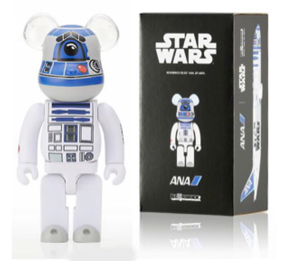 BE@RBRICK☆400% R2-D2 ベアブリック☆スターウォーズ ☆ANA JET ベア