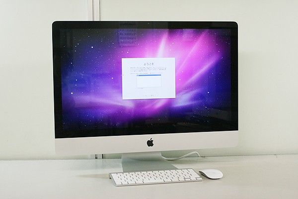 Apple★iMac[MB952J/A]27型/C2D3.06G/1TB/4G/DVD/無線/Mac OSX