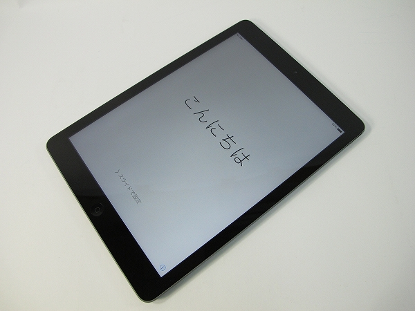 au iPad air Wi-Fi Cellular 本体 16GB ジャンク スペースグレイ