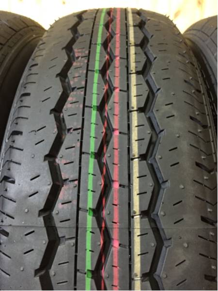 195/80R15 107/105L LT BS/エコピア/RD-613 15年 新車外し 4本