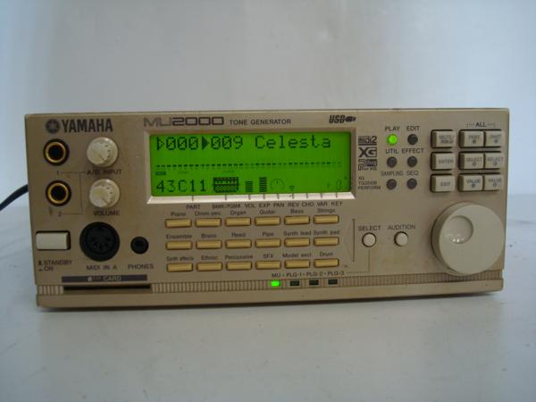 YAMAHA 音源モジュール MU2000 ☆ 41A32-4 【公式通販】