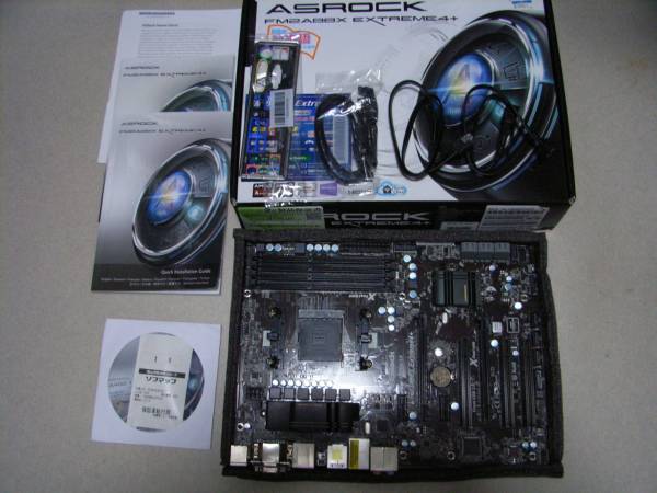 ASRock FM2A88X EXTREME4+ Socket FM2 FM2+ ATX　中古動作品