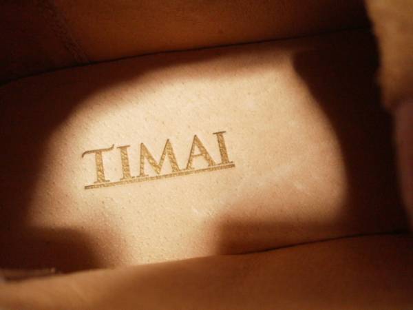 ★TIMAIティマイスエードレザー革靴新品正規品ピンク28センチ★