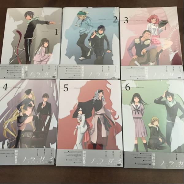 ノラガミ DVD : 初回限定版 全6巻セット [マーケットプレイス Blu-ray